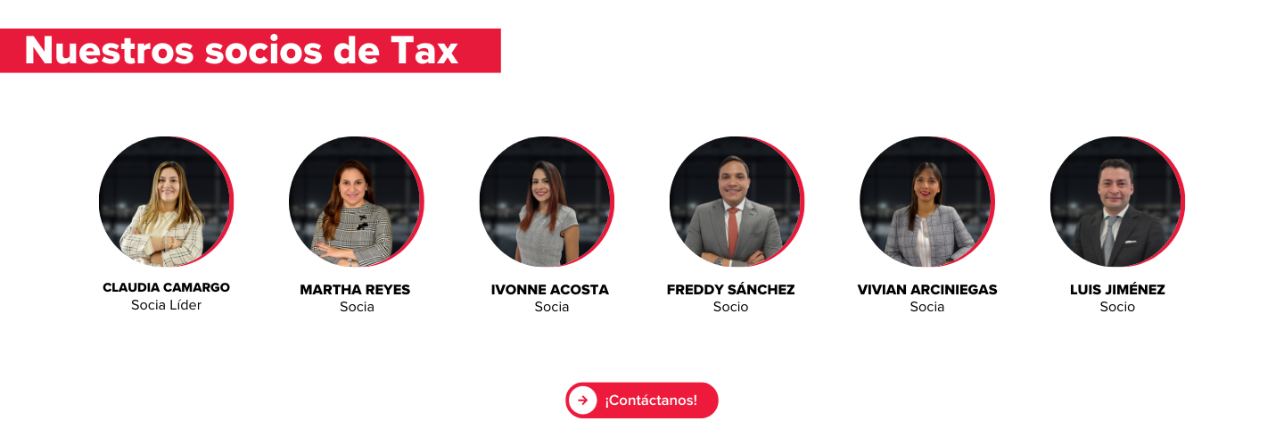 SOCIOS TAX BDO EN COLOMBIA