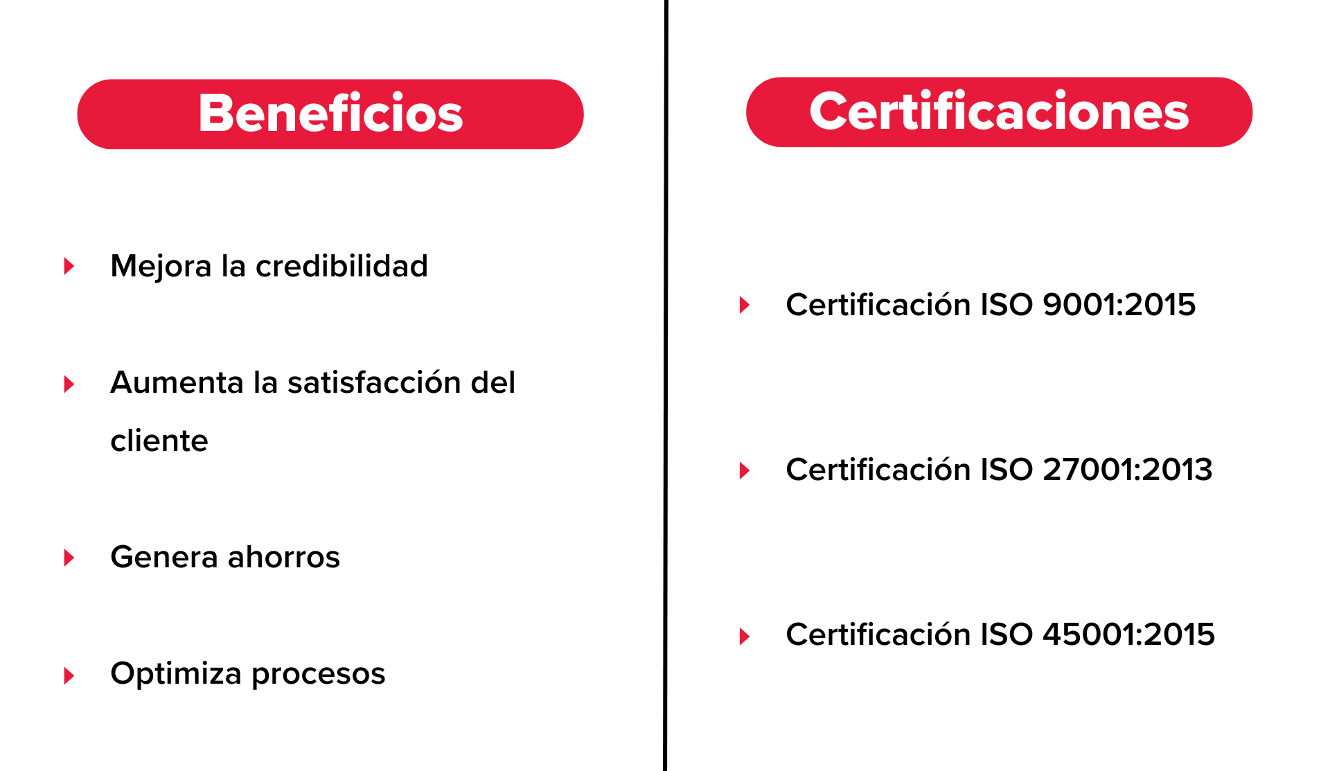 Beneficios y certificaciones BDO